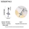 Original Copper Charm Luxury Religious Crown Cross Beaded Pendant Beads Fit Bracelet Diy Women Making Delicate Gift