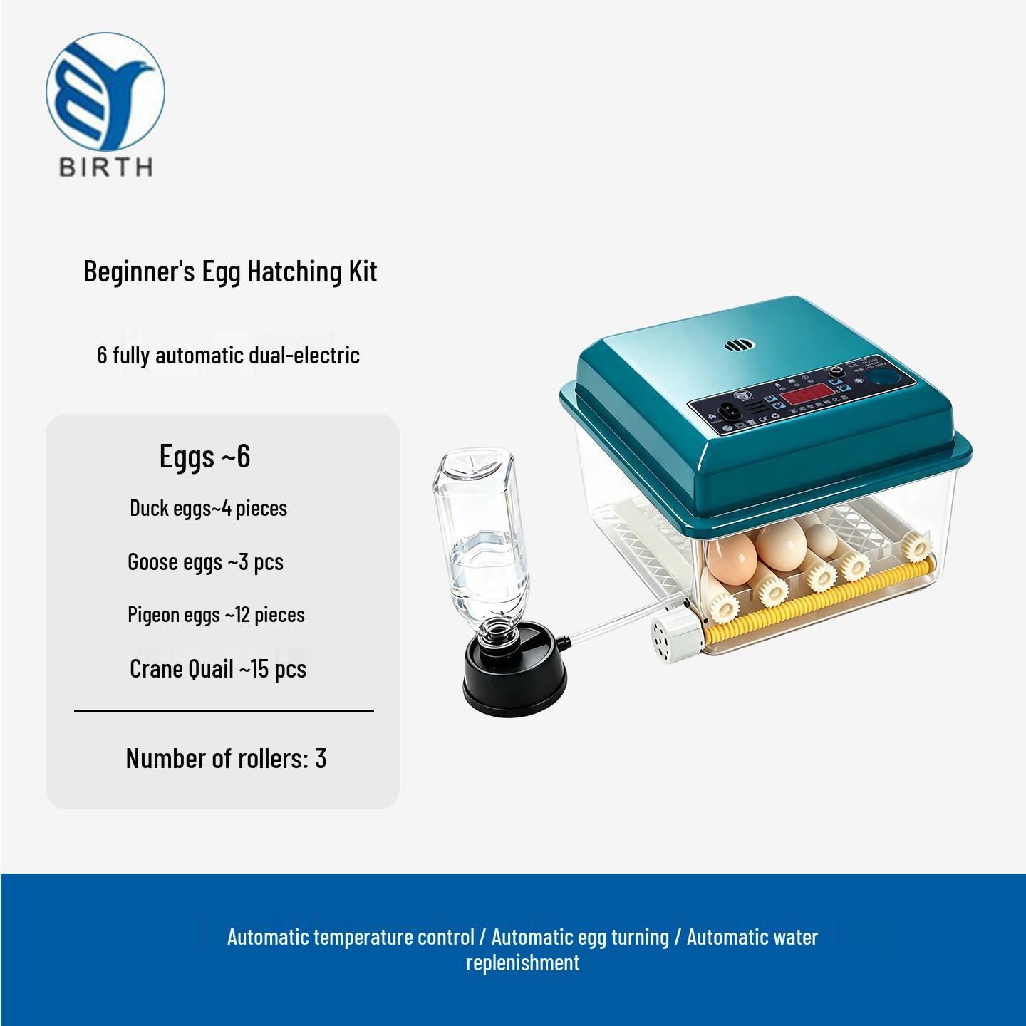 Fully Automatic Egg Incubator for Home