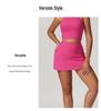 Slim Fit Quick-Dry Tennis & Running Mini Skirt with Anti-Exposure Design