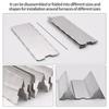 Camp Stove Windscreen, 9/10/12 Plates Aluminum Folding Portable Camping Windshield Grill Wind Screen For Camp With Carry Bag