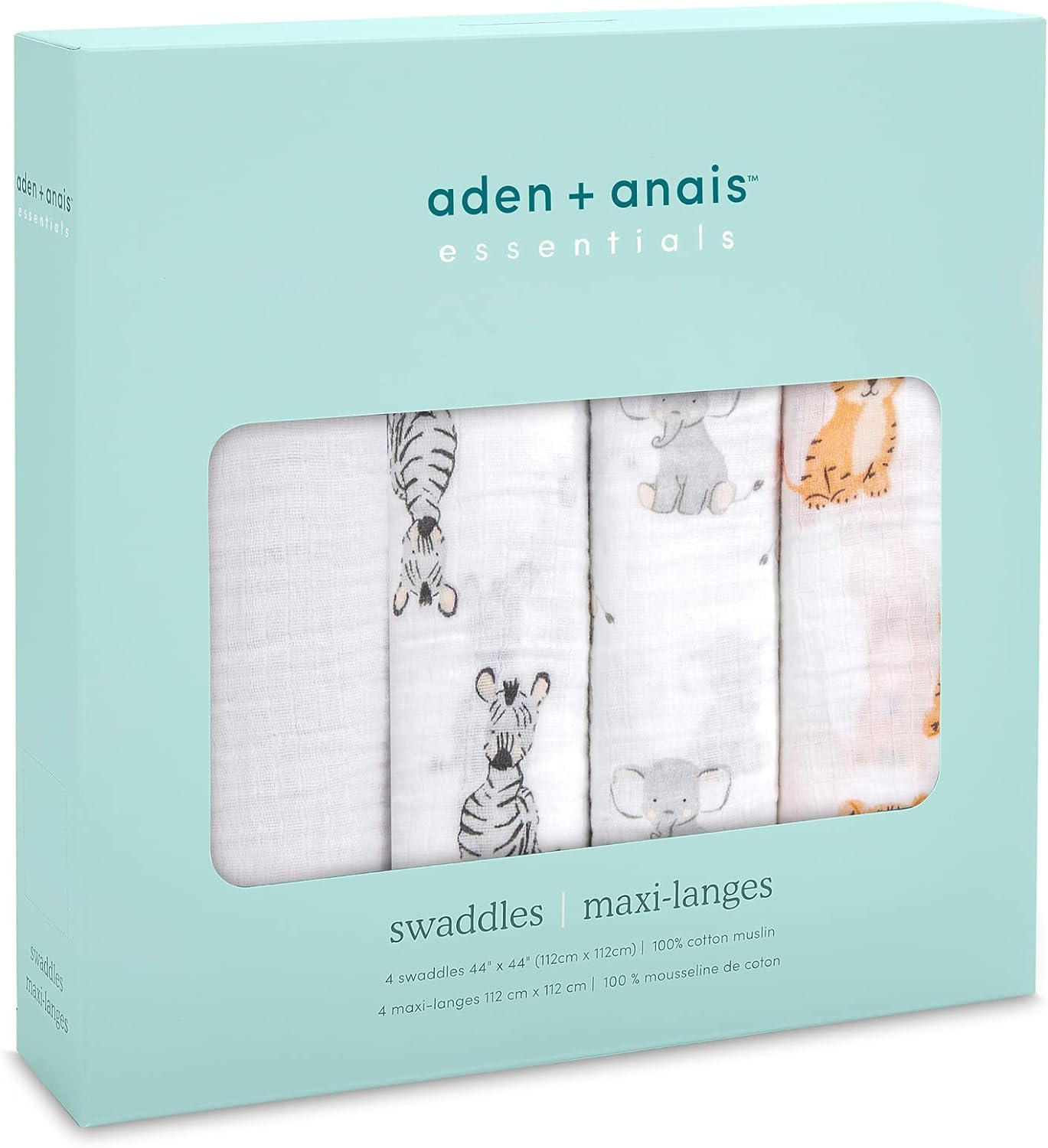 

и Anay Swaddle J941B Safari Babes 112 см x 112 см [Aiden Essentials] Прибл.