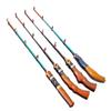 Telescopic Ice Fishing Rod & Reel: Short Solid Tip for Winter Fishing