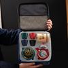 Coarse Pottery Travel Set, Practical Ceramic Cooling Pot, Kung Fu Tea Set, a Complete Set of Creative and Practical Business Gifts for Customers
