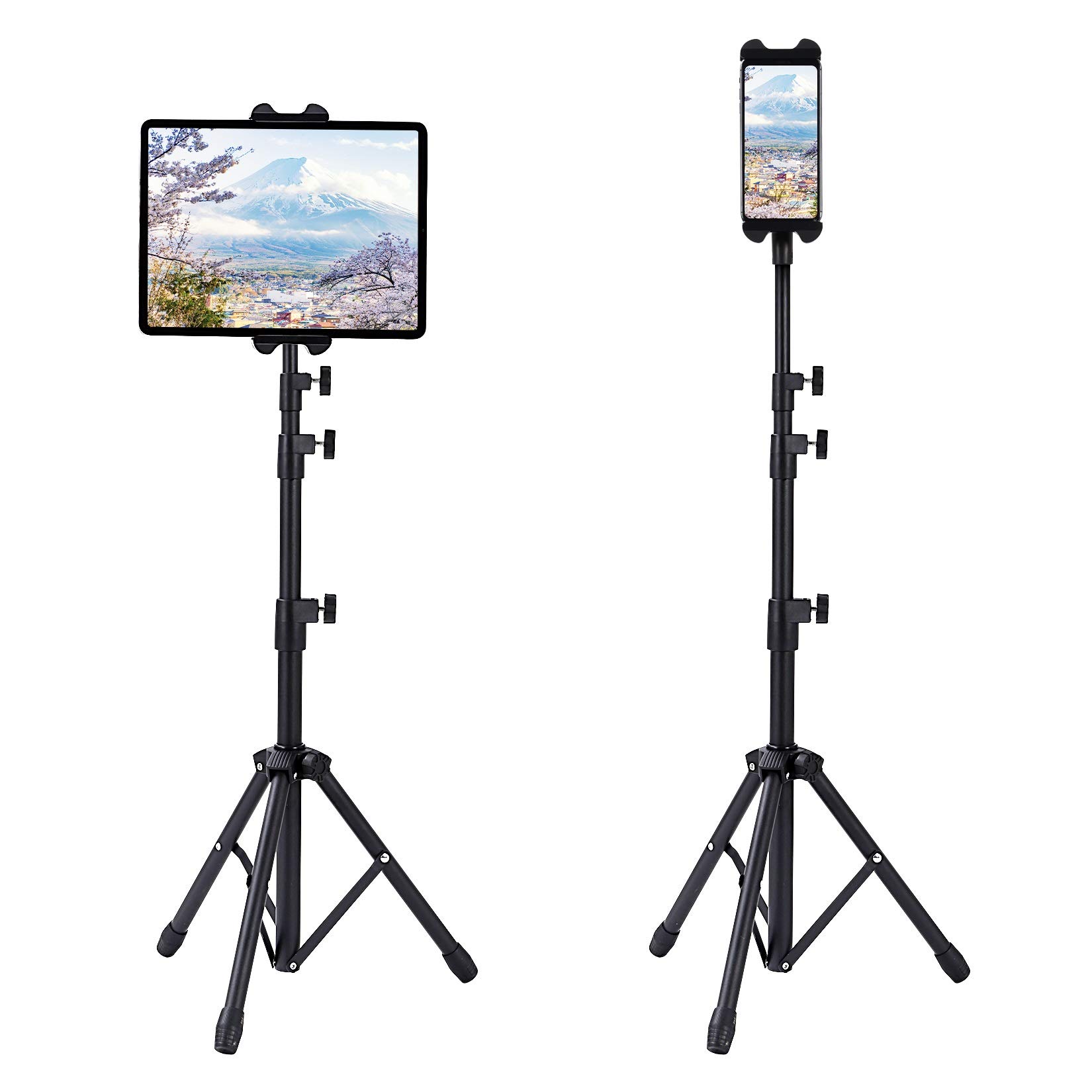 

Планшетный держатель Планшетный держатель Подходит Дюймовый Регулируемая Высота от Трех Высот Совместим с и Множественными Android Устройствами Подставка, Подставка для Телефона/iPad, Штатив, чёрный