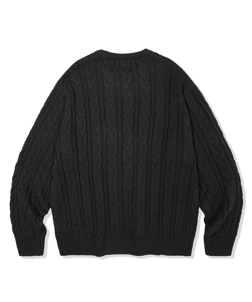FILLUMINATE Mellow Round Knit - Black