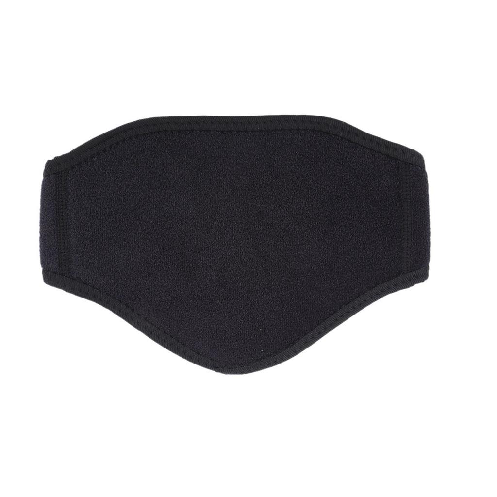 Neck Wrap Warm Keeping Neck Brace Protector Breathable Fabric Black for Men and Women