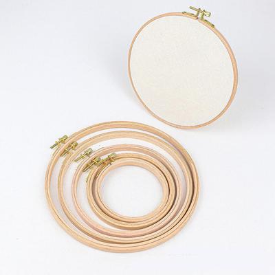 Buchenholz Stickrahmen für DIY und Punch Needle Projekte