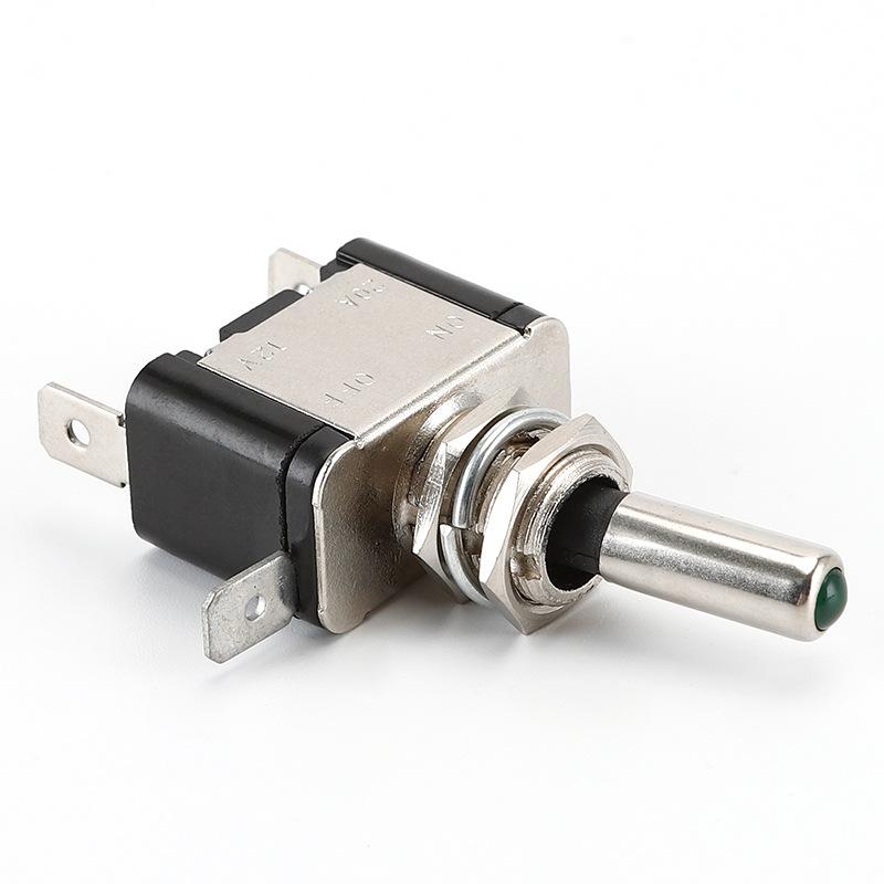 Truck Car Boat SPST Toggle Switch On Off With Safety Cover Easy Install Durable For Electrical Upgrades