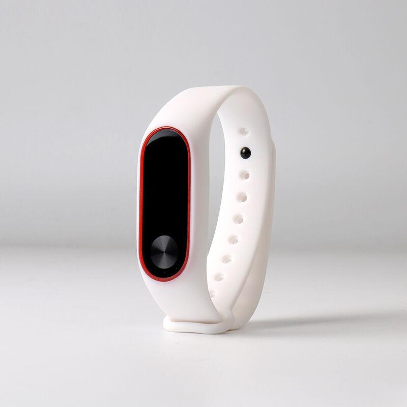 Premium Quality Fashion Silicon Wrist Strap Wristband Bracelet For Xiaomi Mi Band 2