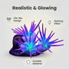 Silicone Soft Simulation 3 Anemones Aquarium Aquascape Ornamentation Non-toxic Does Not Hurt The Fish Fish Tank Decoration