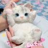 Große Katze Taba Squishy Lebensmittelqualität Silikon Weiche Kätzchen Fidget Spielzeug ASMR Knetspielzeug Stressabbau Neuheit Spielzeug Für Kinder Geschenk