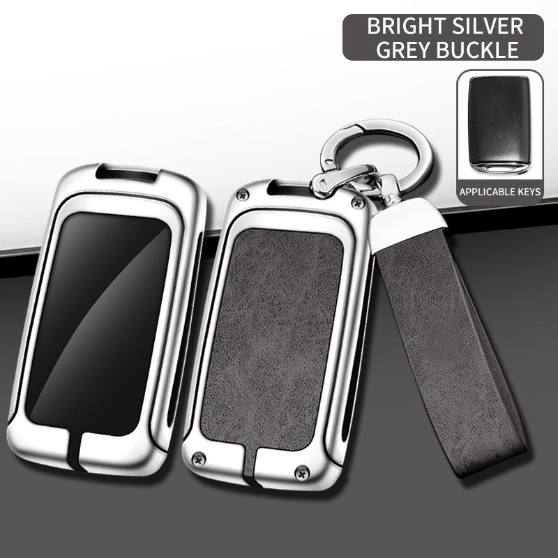 Zinc Alloy Leather Car Key Case For Mazda Skyactiv 3 2 6 Cx5 Cx30 Cx3 Cx8 Cx8 Cx9 Mx5 Atez Onkesera Key Case Car Keycase