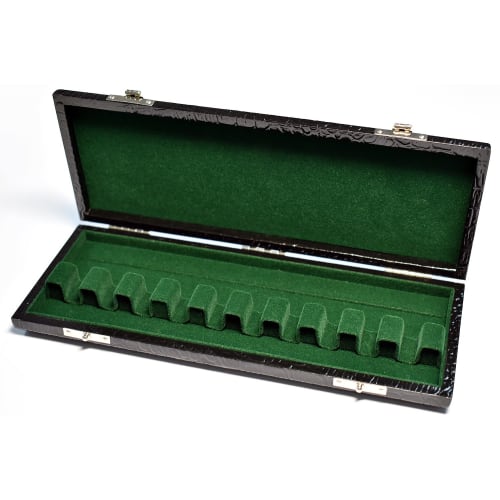 Vivace Bassoon Reed Case FG-10 (for 10 Reeds) Color: Black