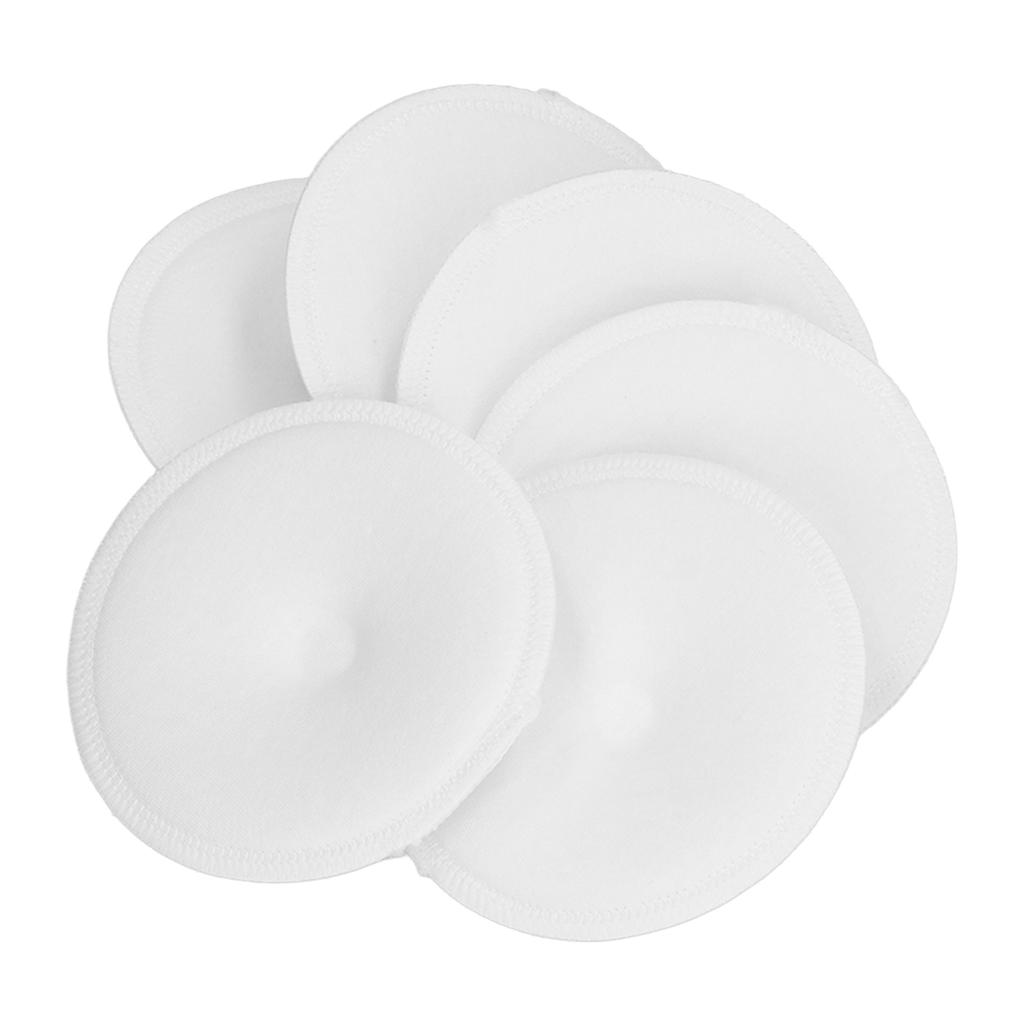 12pcs Reusable Breastfeeding Pads Pure Cotton Washable Leakproof Nursing Breast Pads