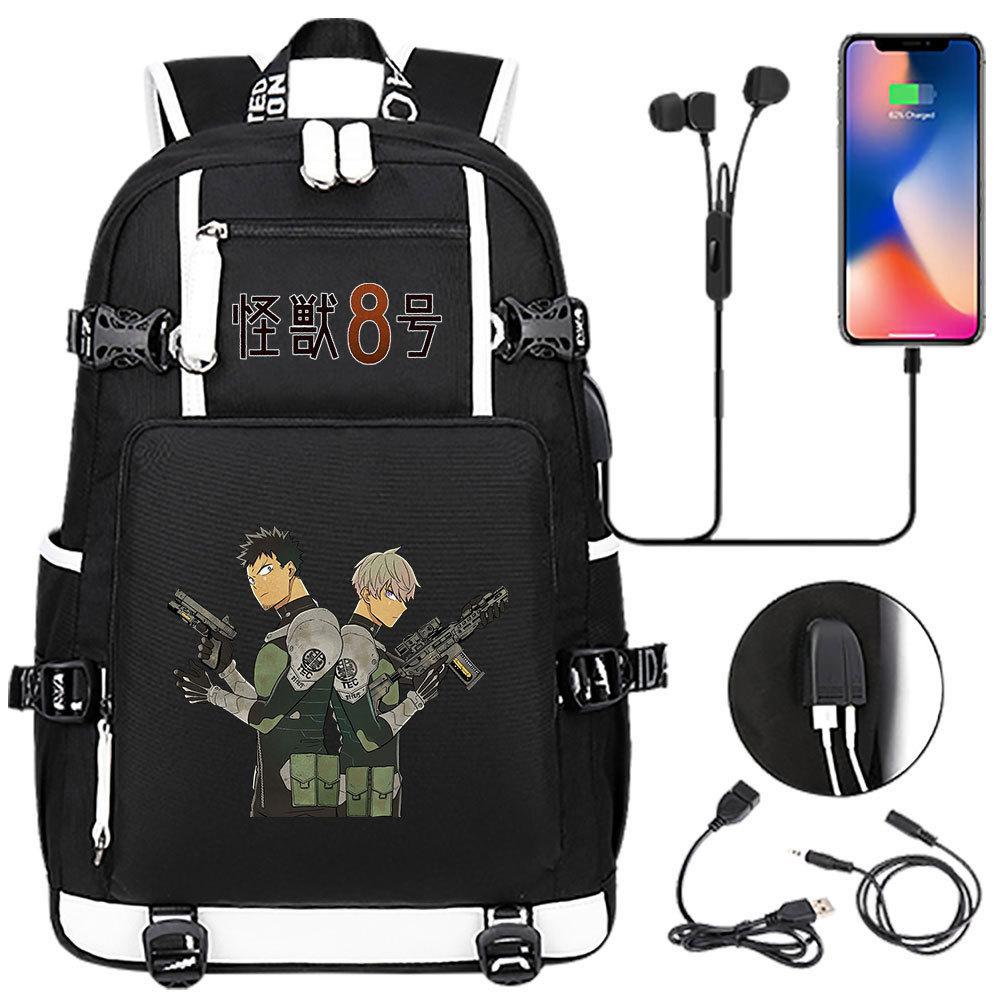 Schulrucksack mit großer Kapazität und Schultergurt; Schüler Drei-teiliges Federmäppchen-Set