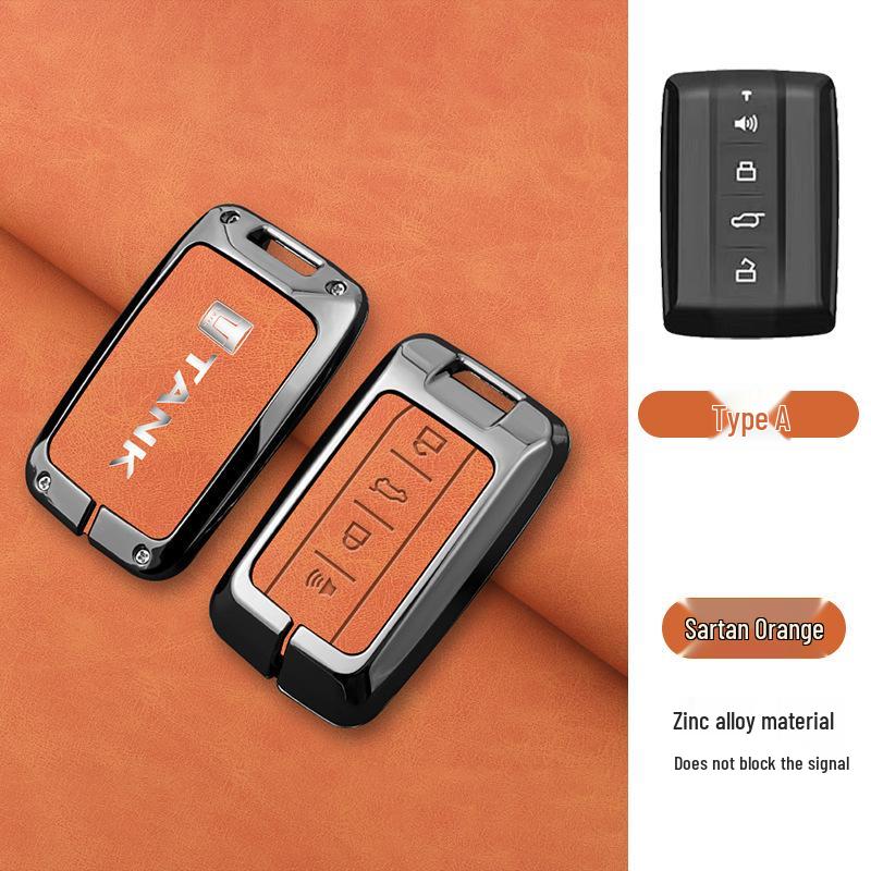 23 Tank 300, Model 400HI4T, 500 Car Metal Buckle Key Case for Men and Women