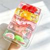 Transparent Fruit Ice Cube Squishy Toy Soft Fruit Jelly Stick Fruit Squishy Toy  Birthday