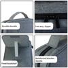 Bible Cover for Men Women Waterproof Book Stand Design Travel Bible Carrying Case Organizer Pockets With Handle and Zipper