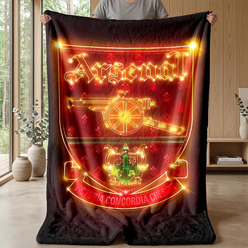 Argentina Theme blanket Soft Flannel Blanket Plush Throw Blanket Cozy Sofa Bed Blanket for Home Decor
