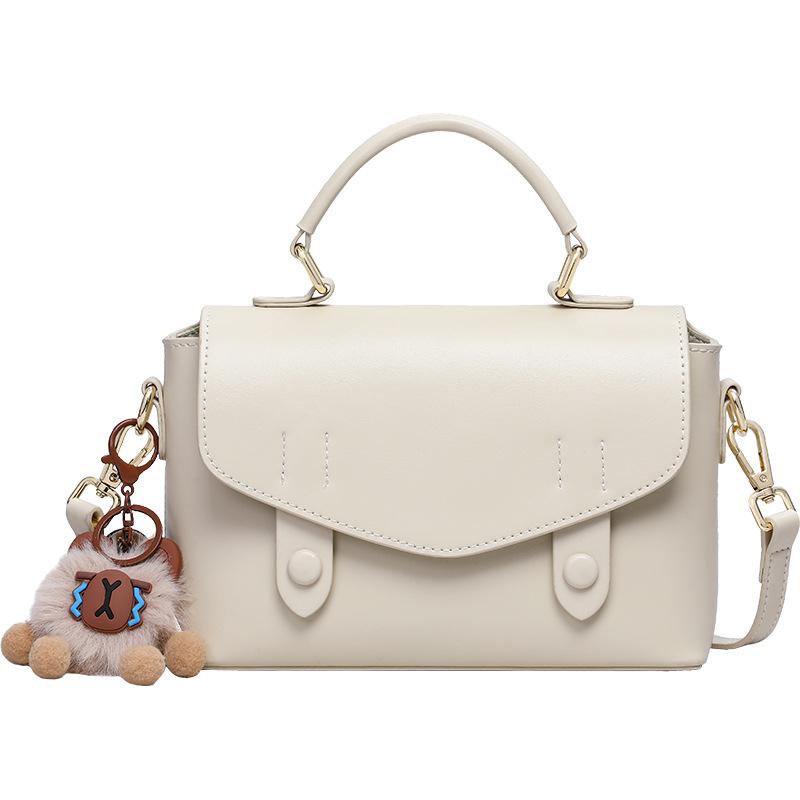 Bag 2026 New Summer Women's Bag Leather Cambridge Bag Shoulder Bag Crossbody Bag Feeling Handbag