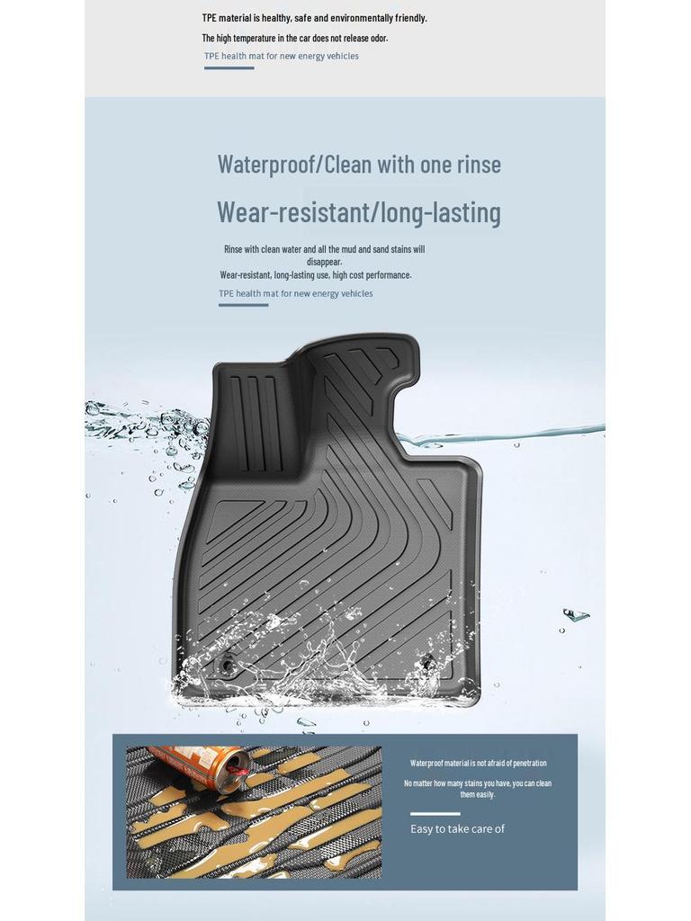 Lexus RZ 23-24 Custom All-Weather TPE Floor & Trunk Mats