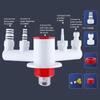 ABS Sink Pipe Connector Odor Trap Kitchen Sink Pipe Connector Bathroom Accessories for Maintaining a freshes  Kitchen