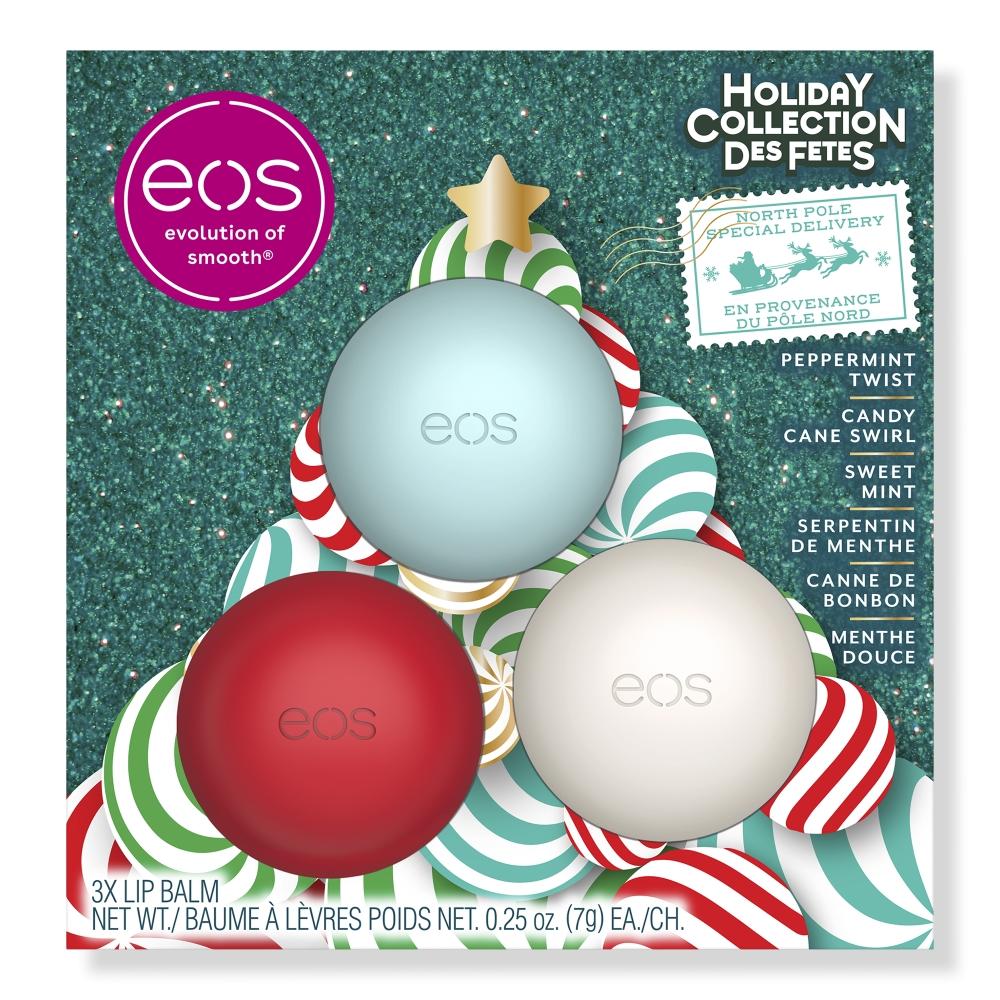 

Бальзам для губ Eos Minty Holiday из 3-х частей