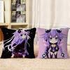 Anime Characters Neptune Pillow Cover For Bedroom Room And Living Room Sofa Decorative Cushion Cover