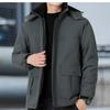 Chaqueta de Invierno Cálida y Gruesa para Hombre, Moderna y Versátil - Resistente a las Arrugas, Ligera, Suave y Acogedora, Manga Larga, de Plumón