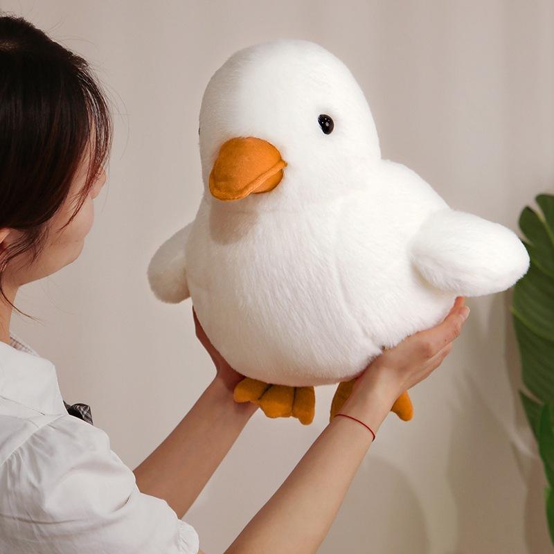 Cartoon Little Yellow Duck Doll Plush Toy Cute Duck Baby Doll Children Sleeping Pillow Rag Doll Gift