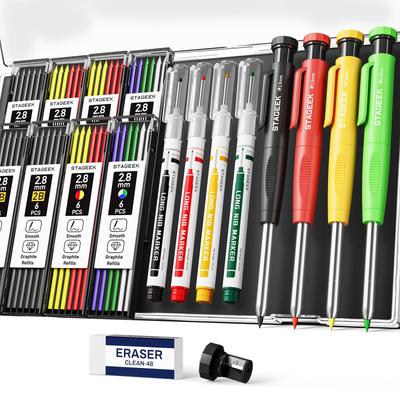 STAGEEK Architectural Mechanical Pencil Set of 4