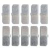 10 Piezas Sistema de Filtración Triple Mascota para Filtro de Fuente para Gato Forma Rectangular