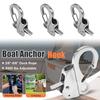 Adjustable Quickly release Anchors Rope Hook Boats Spring Hook for Secure Tie Downs for Efficient Docking and Anchoring