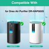 HOME TIMES Replacement Filter for DR-HAP005S Compatible with Dreo HEPA Air Purifier,2 Pack.
