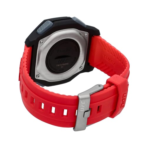 TIMEX UFC Spark Digital Quartz Watch, 50M Water Resistant, Acrylic, 46mm, TW2V84000, Men's, Red