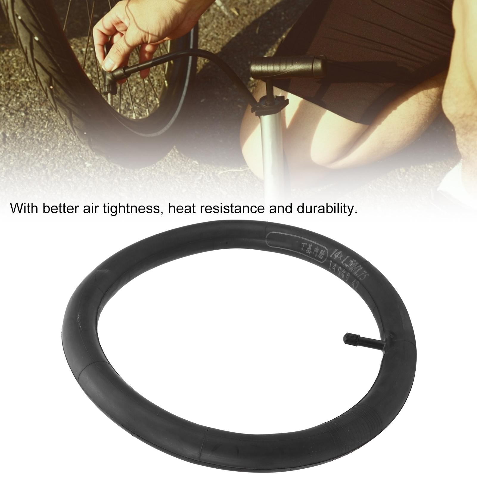 

Bike Inner Tubes with Valve Butyl Rubber Inner Tubes Replacement