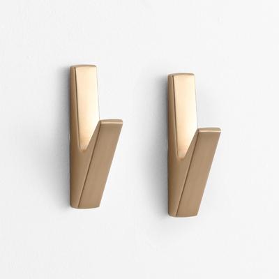 SARIHOSY 1Pcs Matte Wall Hooks Bathroom Accessories Coat Hooks Towel Hook Creative for Key Hat Bag Home Decorative Hook