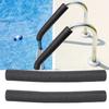 6pcs Foam Pipe Covers Black   Spiral Cuttable Multi Purpose Pipe Insulation Foam Tube for Swimming Pool Handle Water Pipe Exercise Machine Handle