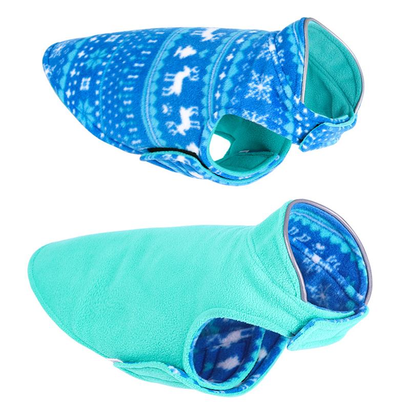 Christmas Winter French Bulldog Pet Coat Jacket for Small Large Dogs Reversible Puppy Big Dog Clothes Shiba Inu Mascotas Costume