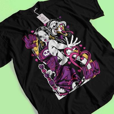 Vintage Speciale Anime Liefde T-shirt Japans shirt Anime T-shirt Manga Cadeau Shirt