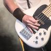 6 String Fixed Bridge Zinc Alloy Electric Bass Bridge Adjustable String Bass Bridge Bass Hardware for Electric Bass