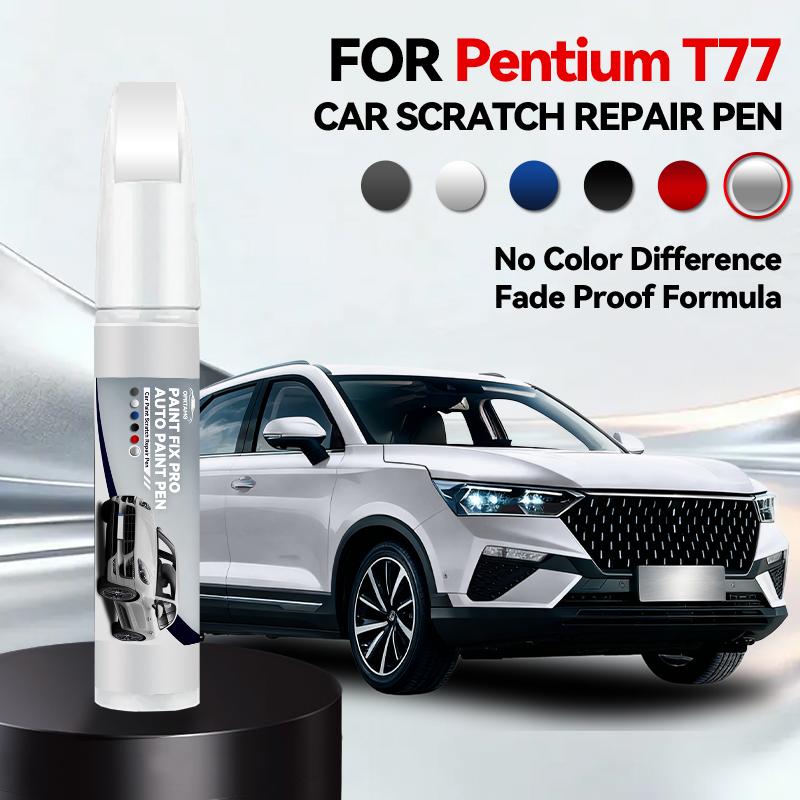 

For Pentium T77 1994-2026 Paint Repair Pen Touch Up Scratch Remover DIY Auto Accessories Black White Silver Blue Red срібний