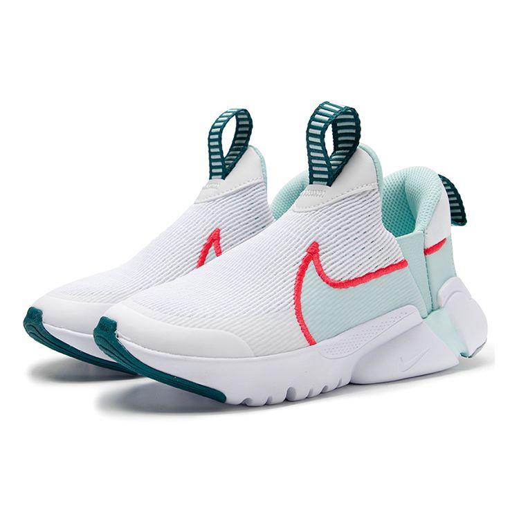 Nike Flex Plus 2 Rutschfest Verschleißfest Niedrig geschnitten Kinder Laufschuhe Kinder Laufschuhe Weiß Grün Rot DV9000-101