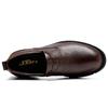 Spring and Autumn Large Size Men's Low Top Loafer Leather Shoes Men's Casual Business Fashion Dress Foot Sleeve Men's Shoes