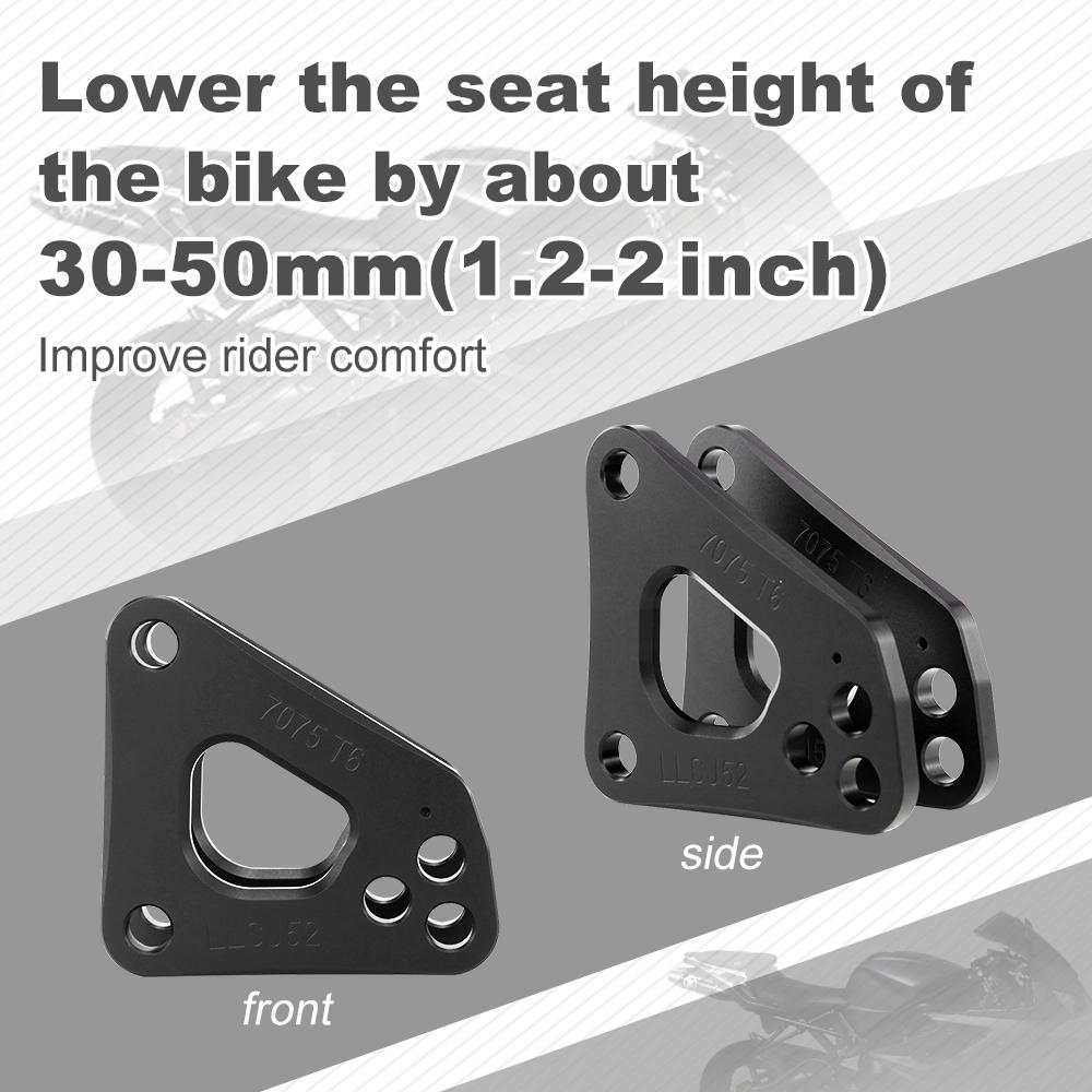 Fit For Triumph Daytona 675 R 2006-2016 Street Triple 675 / R Motorcycle Suspension Link Rear Adjustable Lowering Links Drop