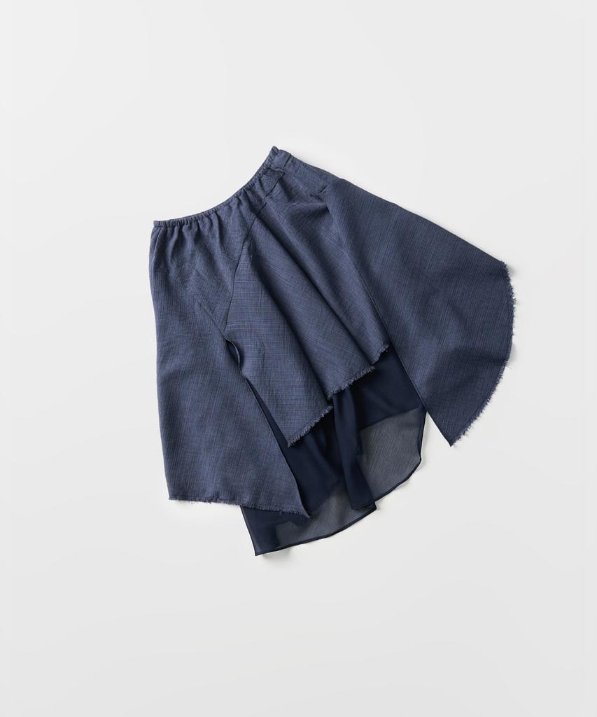 Beleuso Handed Fringed Skirt