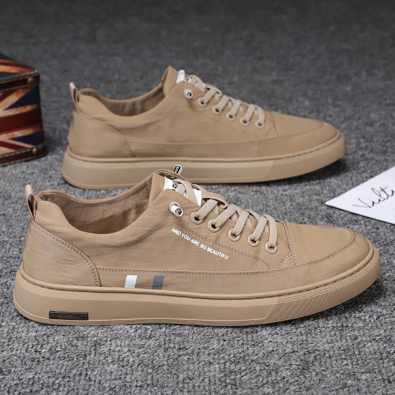 Canvas Cloth Shoes Summer New Casual Board Shoes Ice Silk