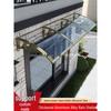 Aluminum Alloy Window Awning: Outdoor Polycarbonate Sunshade & Rain Shelter for Doorway or Balcony