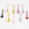 Korean Style PU Leather Hand-woven Ball Bag Pendant & Phone Charm - Autumn/Winter Collection