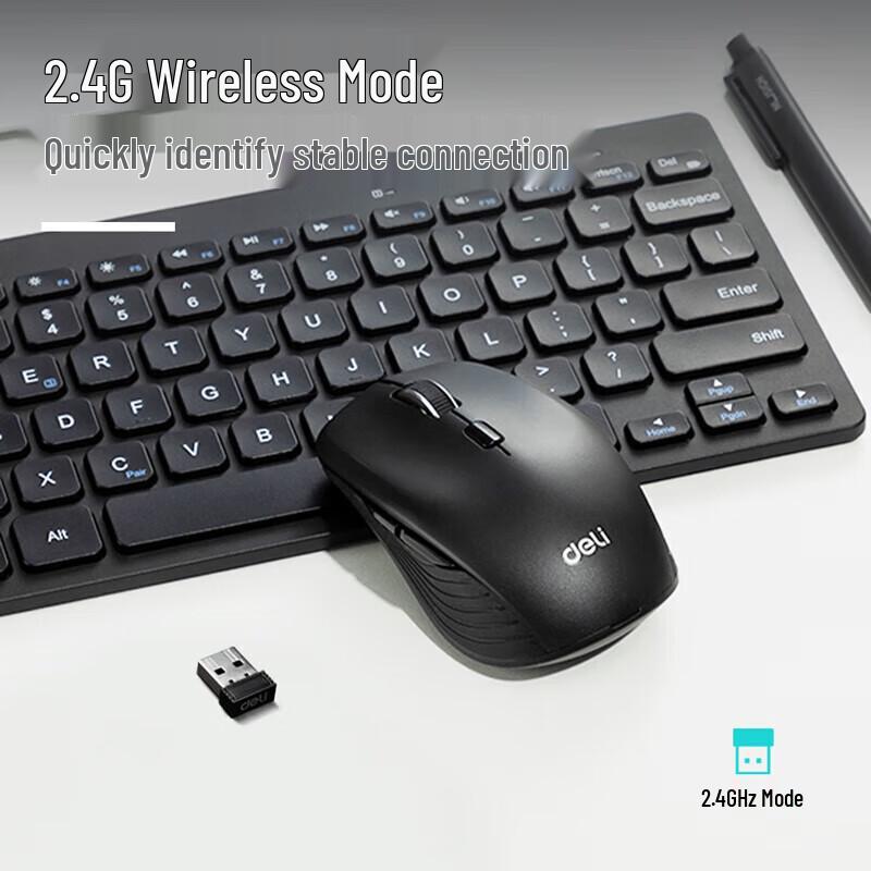 Deli LN210-B Silent Click Bluetooth Wireless Mouse